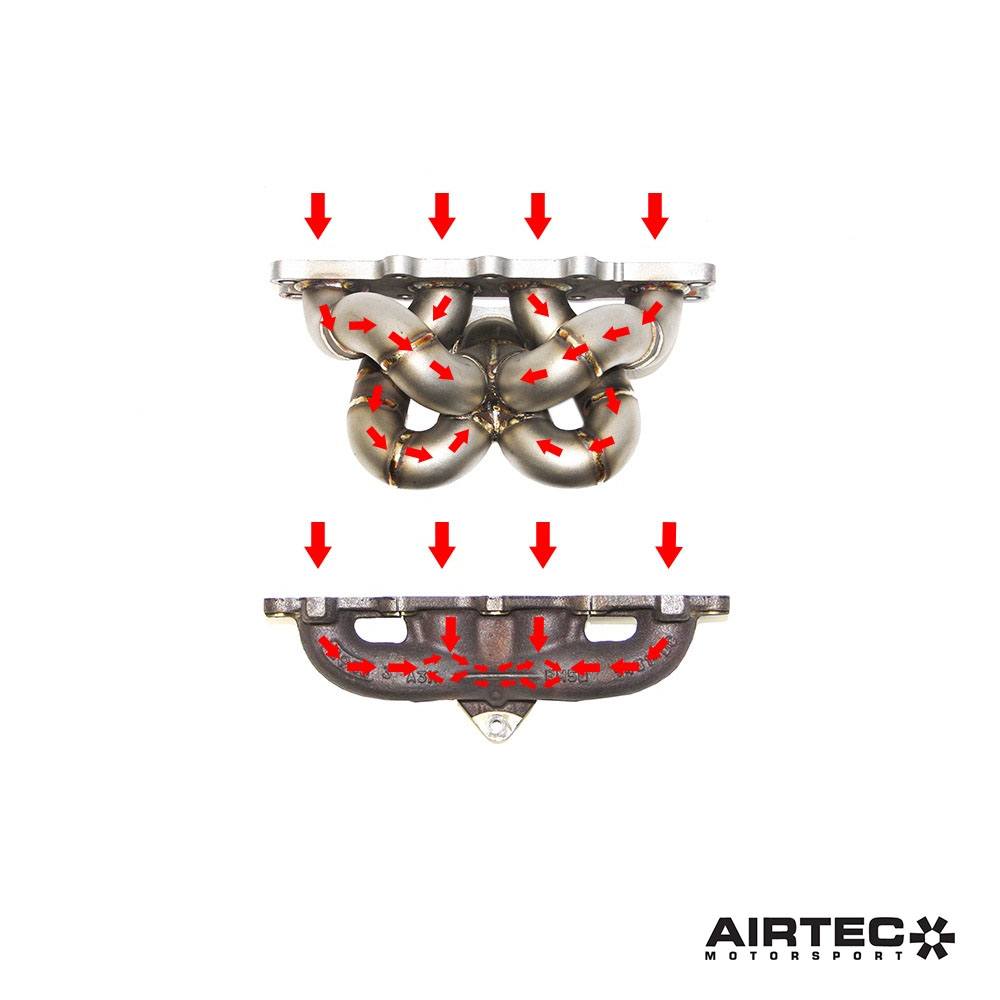 Fiesta ST180 Mk7/Mk7.5 tubular turbo exhaust manifold