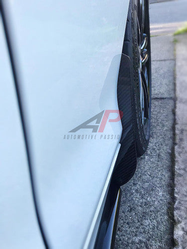 BMW F20 M135i M140i rear carbon arch guards AP Design gloss CF