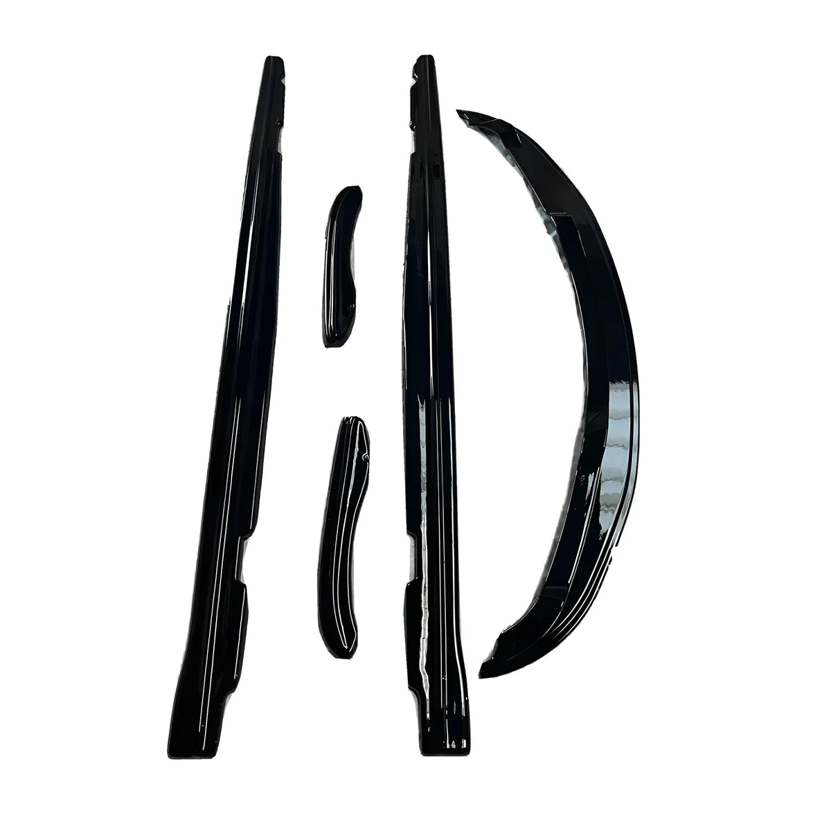 BMW E90 E91 M-Sport front splitter kit with side extensions & rear spats, pre-LCI (2005-2008)