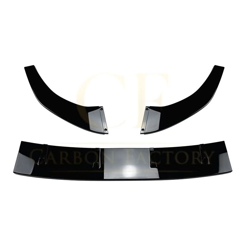Audi A3 8Y S3 front splitter P style gloss black
