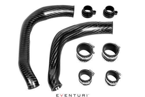 F80 F82 F83 F86 BMW S55 Carbon Chargepipes by Eventuri