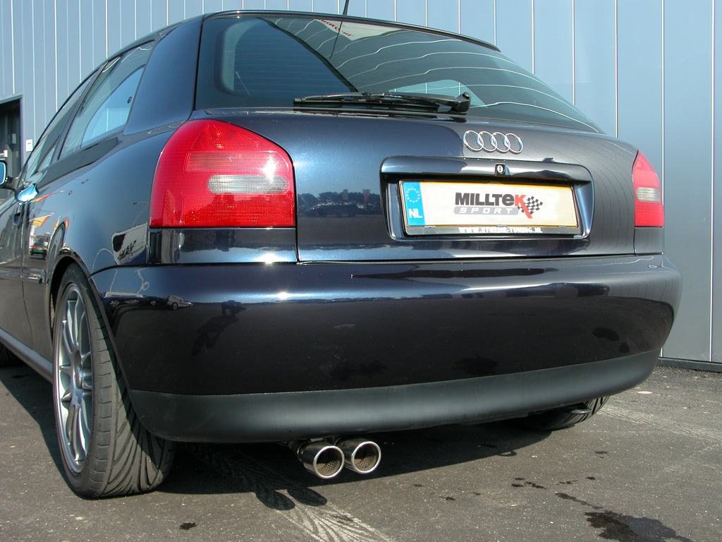 Audi A3 8L 1.9 TDI cat back exhaust - Milltek MSVW167REP, MSVW168, MSVW170