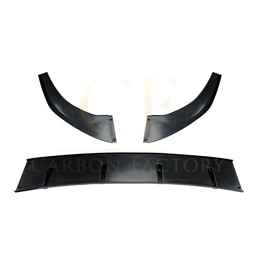 Audi A3 8Y S3 front splitter P style gloss black
