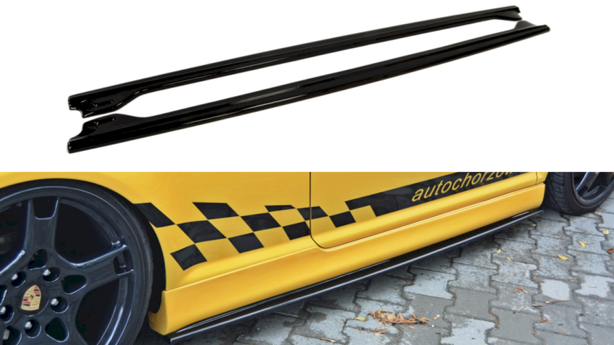 VW Golf IV R32 (2002-2004) Maxton Design ABS Side Skirts & Diffuser Kit MD-G4R32-SSD