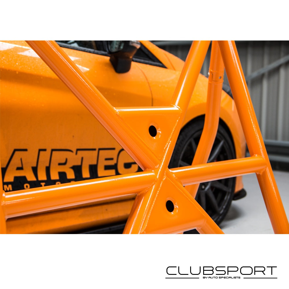 Fiesta MK8 ST rear roll cage bolt-in AutoSpecialists Clubsport E355+N CDS steel part no AS-MK8-RCR
