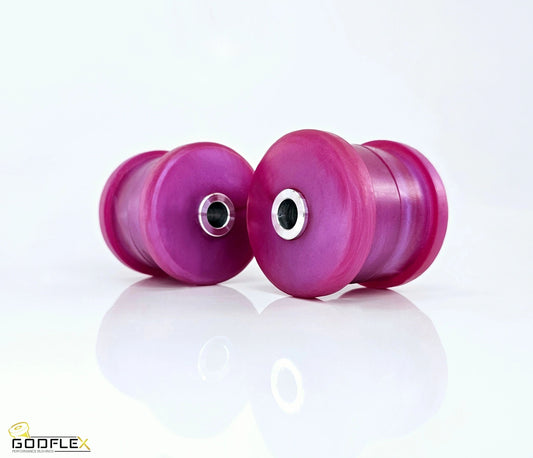 Skoda Octavia Superb MK2 (2004-2012) rear tie bar bushes, Godflex polyurethane, part no 1K0505541D / 5C0501541A