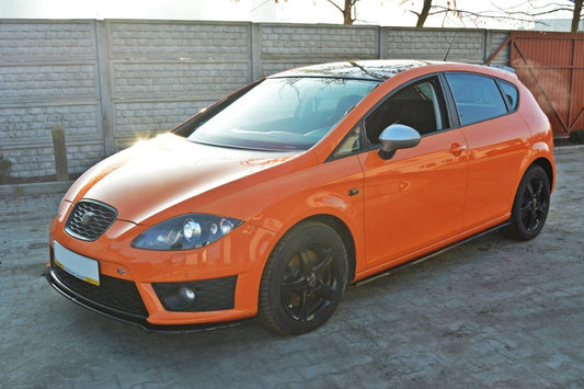 SEAT Leon Mk2 Cupra FR Facelift (2009-2012) Maxton Design Front Splitter V.2