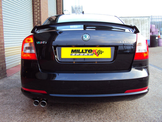 Skoda Octavia vRS MK2 Milltek Sport full exhaust system