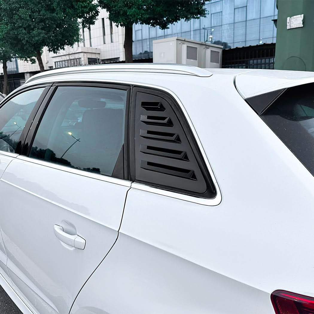 Audi A3 8V & S3 Hatchback 13-20 Gloss Black Window Louver Vents