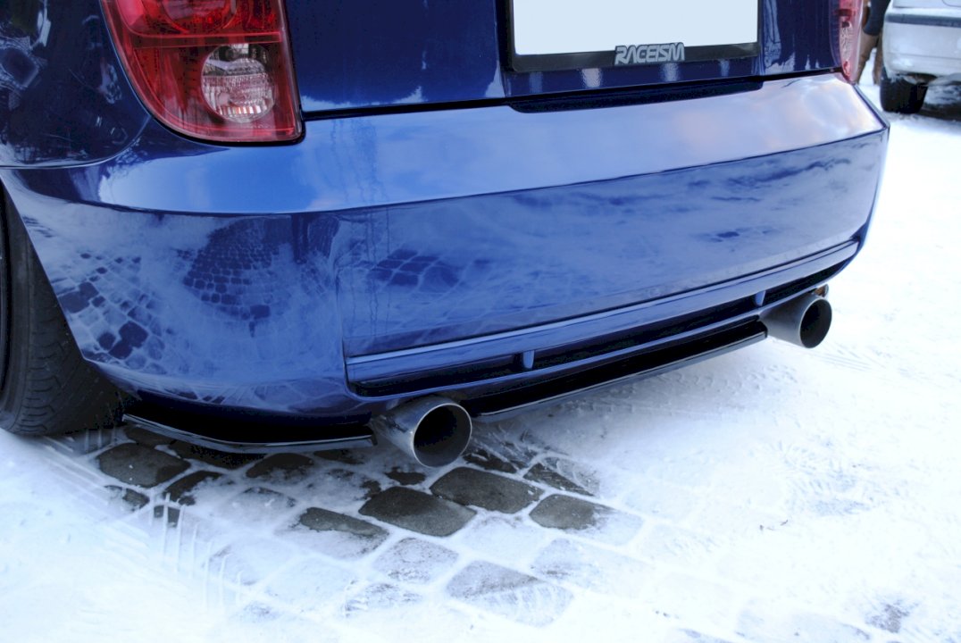 Toyota Celica T23 Preface central rear splitter