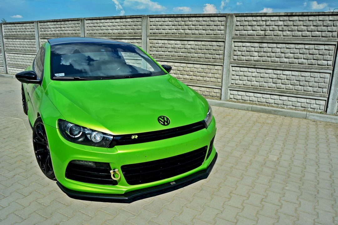 VW Scirocco R Mk3 (2008-2014) Maxton Design V2 ABS Front Splitter