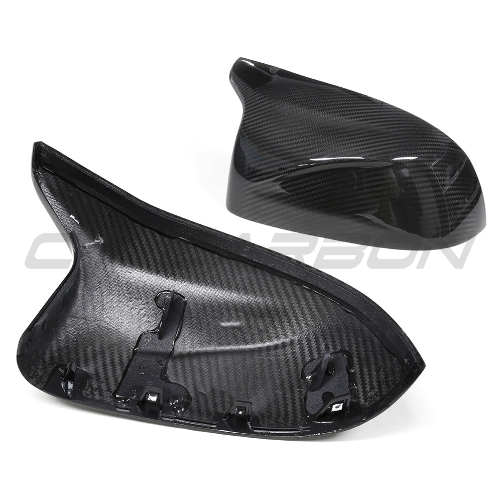 F95 F96 F97 F98 BMW X3M X4M X5M X6M Carbon Mirror Caps - CuzRace-CCM-F95
