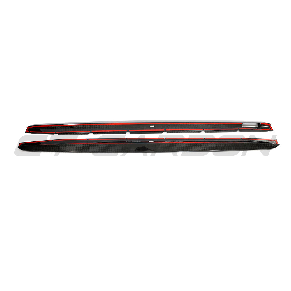 BMW F95 X5M & F96 X6M 2019+ CT Design Carbon Fibre Side Skirts