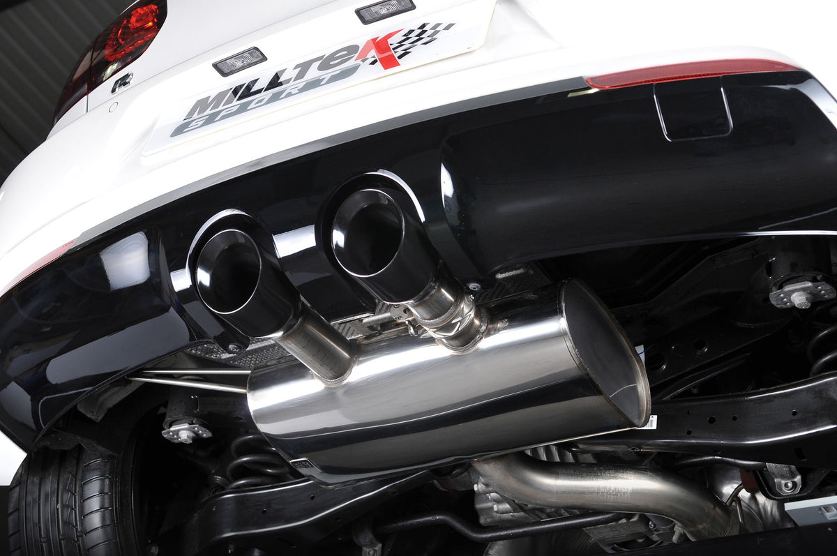 VW Golf MK6 R 2.0 TFSI 270PS cat back exhaust, Milltek Sport MBK6R