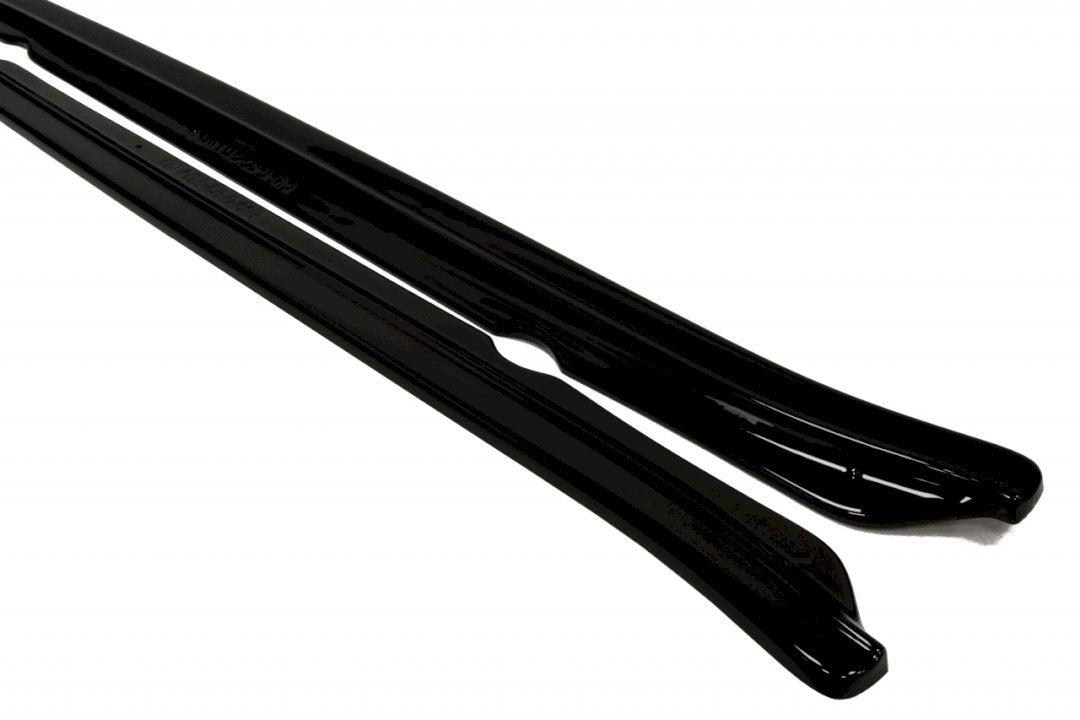 BMW 6 E63 E64 Side Skirts Diffusers Maxton Design Gloss Black ABS