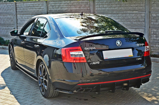 Skoda Octavia VRS MK3 MK3.5 hatchback estate rear diffuser by Maxton Design