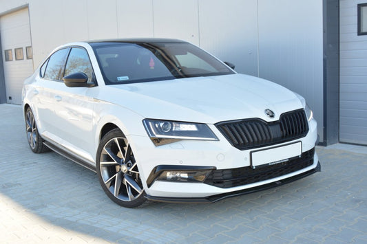 Skoda Superb III Liftback & Estate 2015+ Maxton Design V.2 ABS Front Splitter