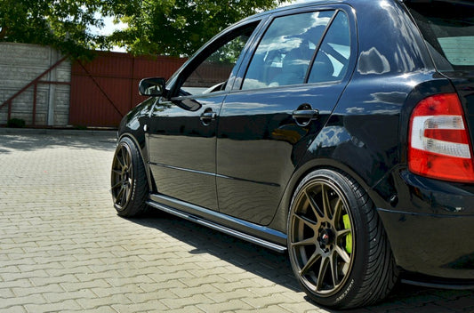 Skoda Fabia I RS 2003-2007 Maxton Design ABS Side Skirts & Diffuser