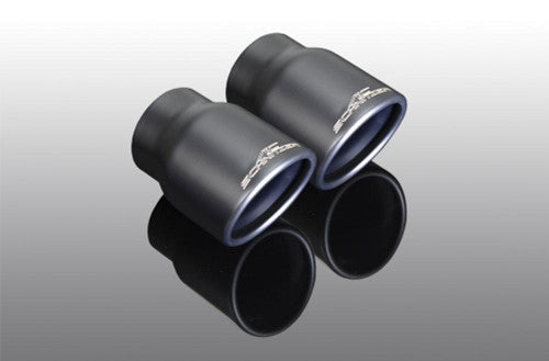 BMW F30 F31 316i 320i 316d 320d 335i 340i AC Schnitzer 90mm Black Ceramic Tailpipes