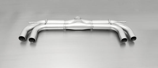 Seat Leon Mk3 5F 1.2 TSI (CJZB) Remus rear silencer backbox, quad 84mm tailpipes