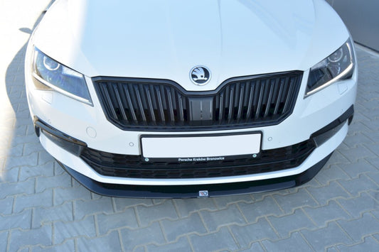 Skoda Superb III (2015-present) Maxton Design V.1 ABS Front Splitter