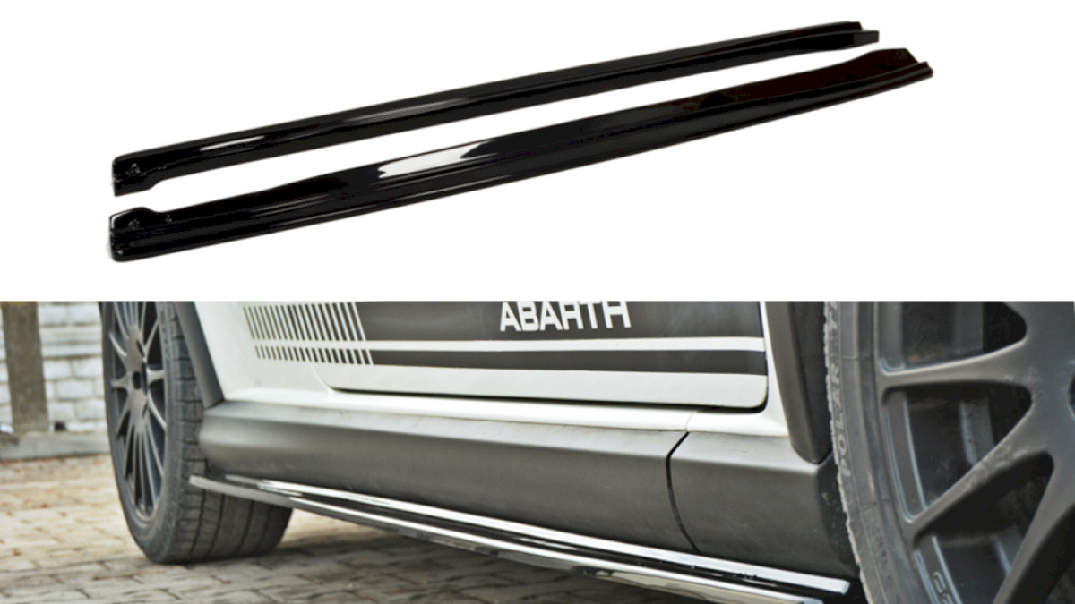 Fiat Grande Punto ABARTH 2007-2010 Maxton Design ABS Side Skirts & Diffusers