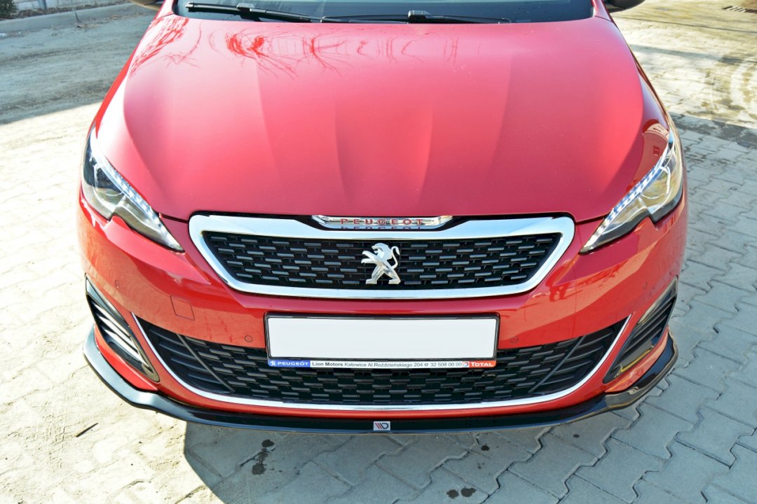 Peugeot 308 II GTI (2015-) Maxton Design V.1 ABS Front Splitter