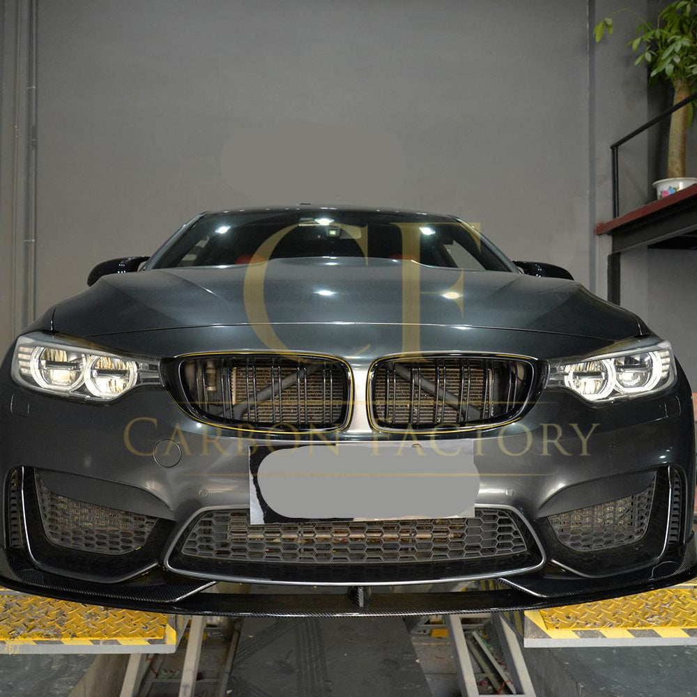 F80 F82 F83 M3 M4 Carbon Front Splitter CuzRace-SP-F80-01