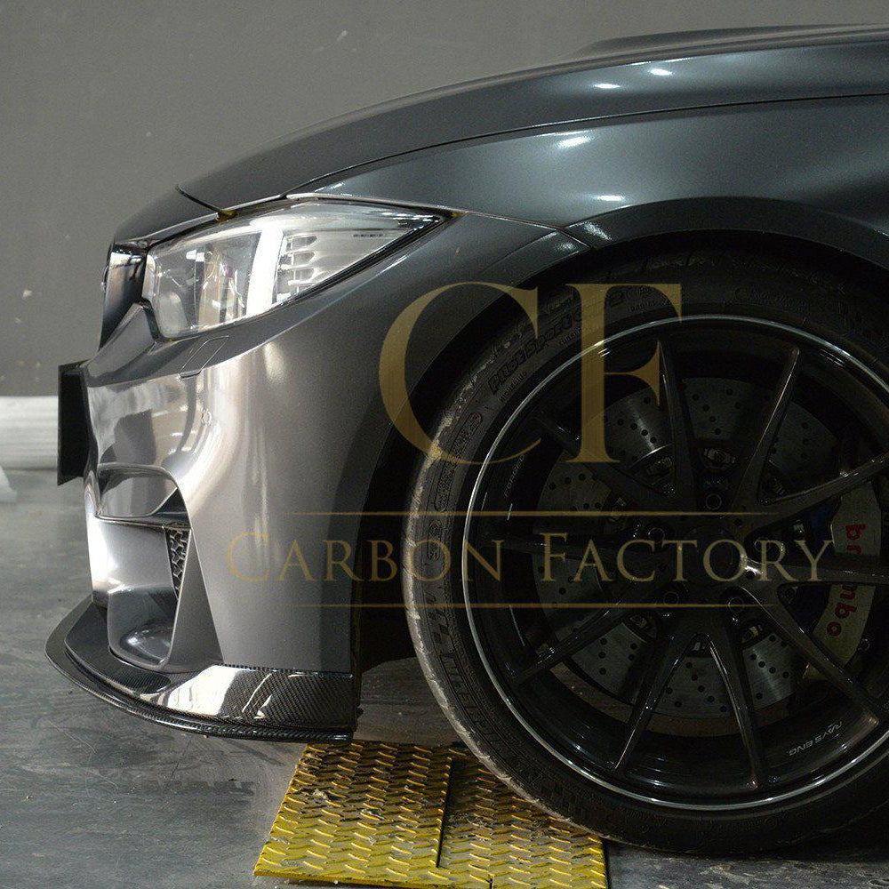 F80 F82 F83 M3 M4 Carbon Front Splitter CuzRace-SP-F80-01