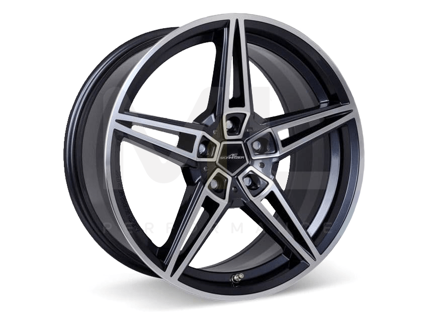 BMW X2 F39 AC Schnitzer AC1 Alloy Wheels 20 Inch - Metallic Black/Polished - Set of 4, Part No 36112304527