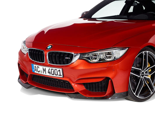 F80 F82 F83 BMW M3 M4 Carbon Front Spoiler Elements, Part No 5111280510