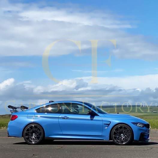 BMW F82 F83 M4 2014-2020 Carbon Fibre Side Skirt Extensions