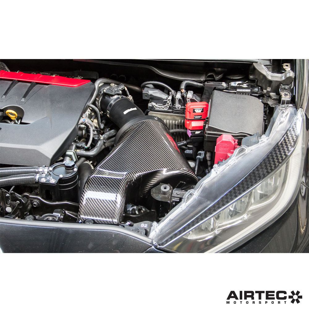 GR Yaris (G16E-GTS) Stage 1 CAIS - AIRTEC Enclosed Carbon Fibre Intake Kit 100-001