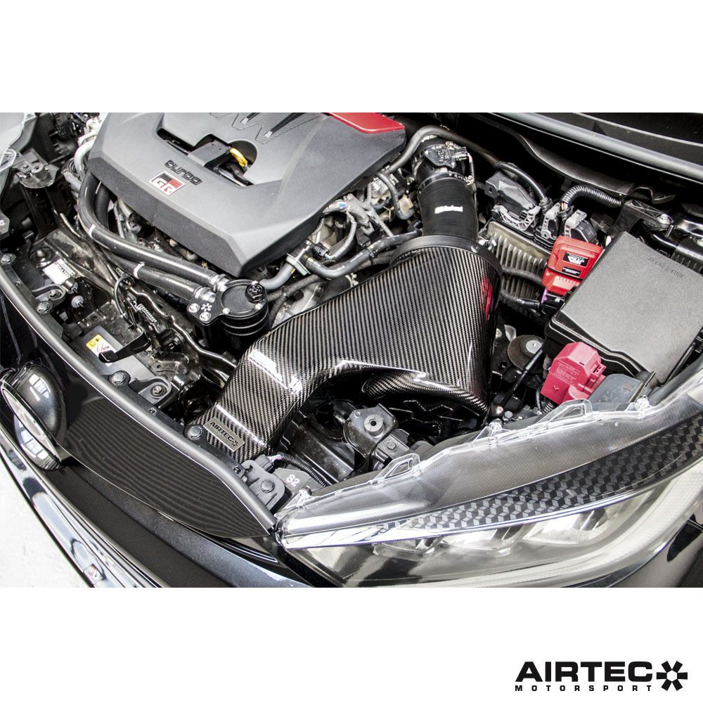 GR Yaris (G16E-GTS) Stage 1 CAIS - AIRTEC Enclosed Carbon Fibre Intake Kit 100-001