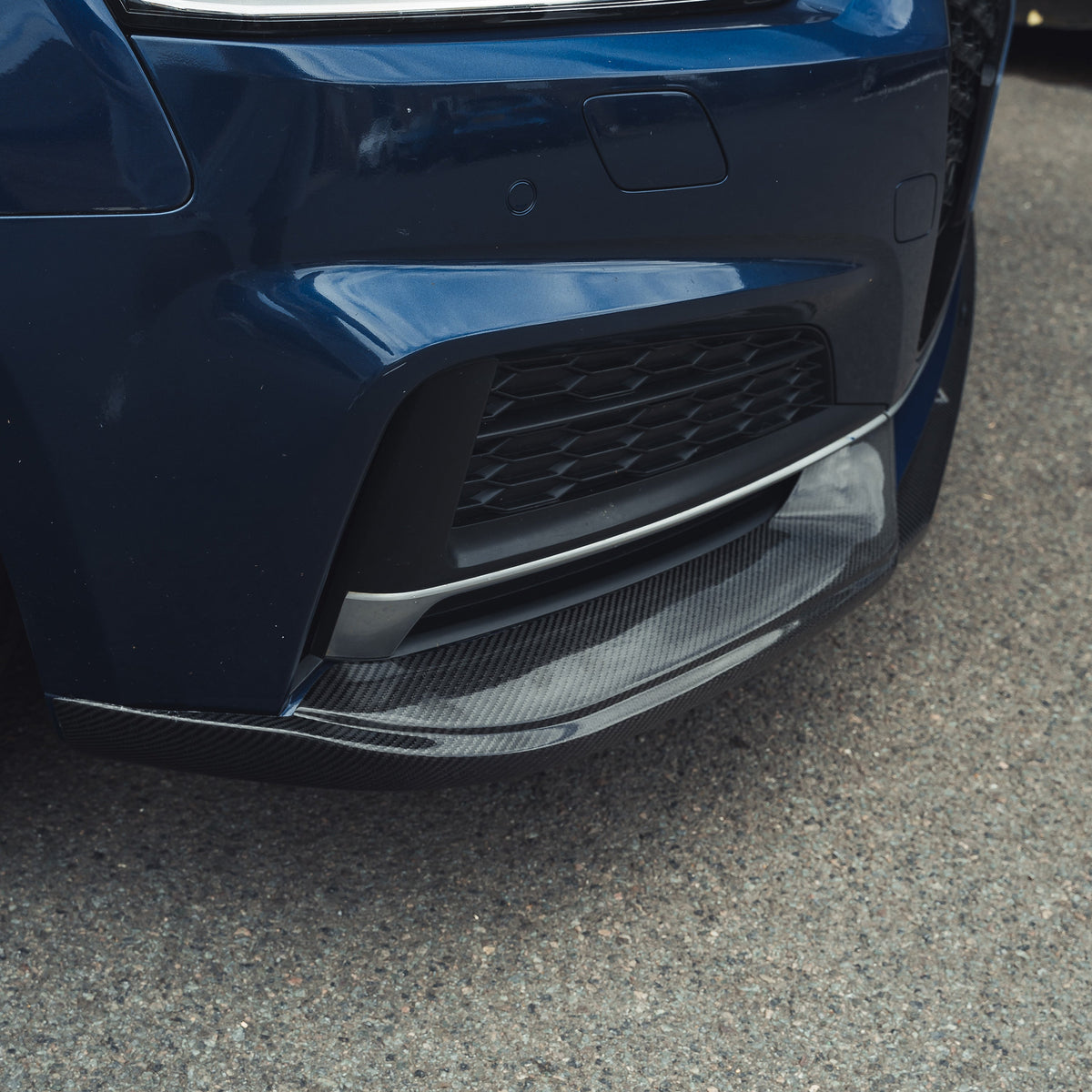 Audi A5 S5 B9 carbon fibre front splitter