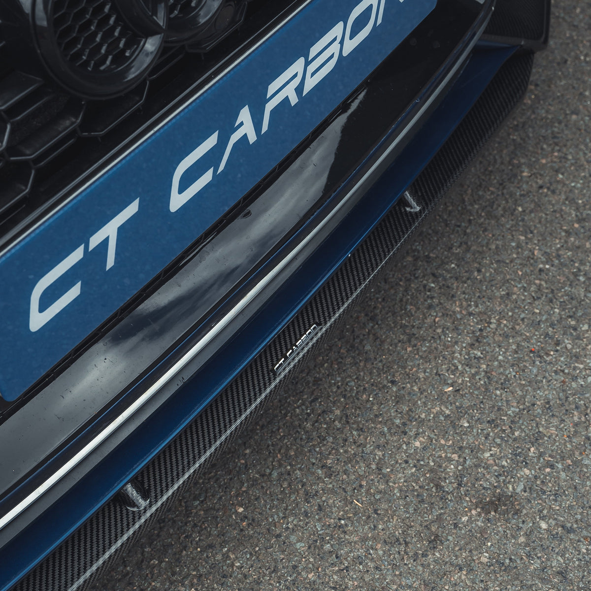 Audi A5 S5 B9 carbon fibre front splitter