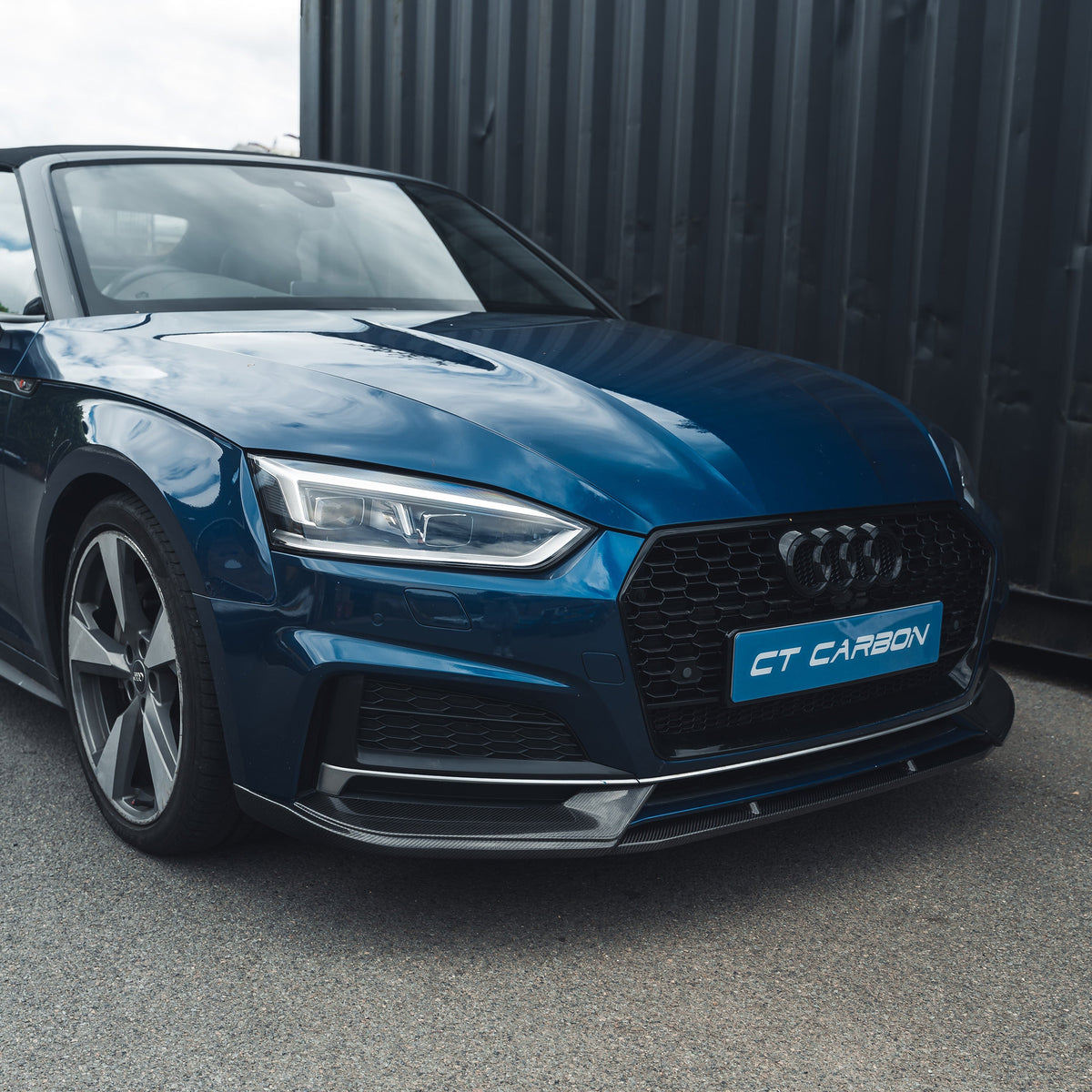 Audi A5 S5 B9 carbon fibre front splitter