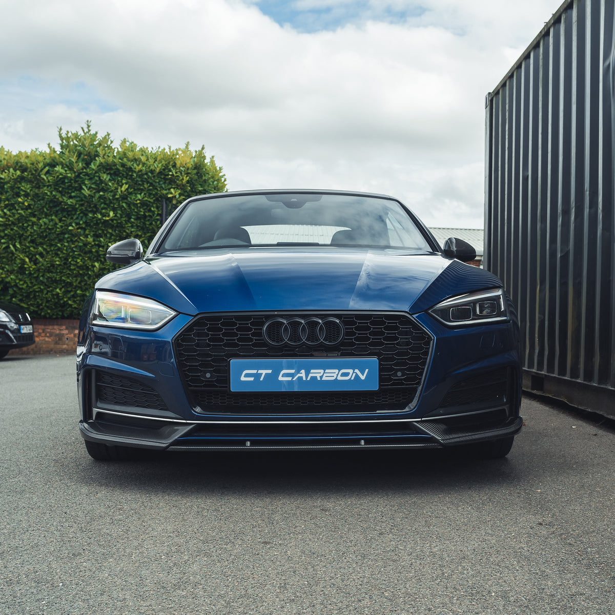 Audi A5 S5 B9 carbon fibre front splitter