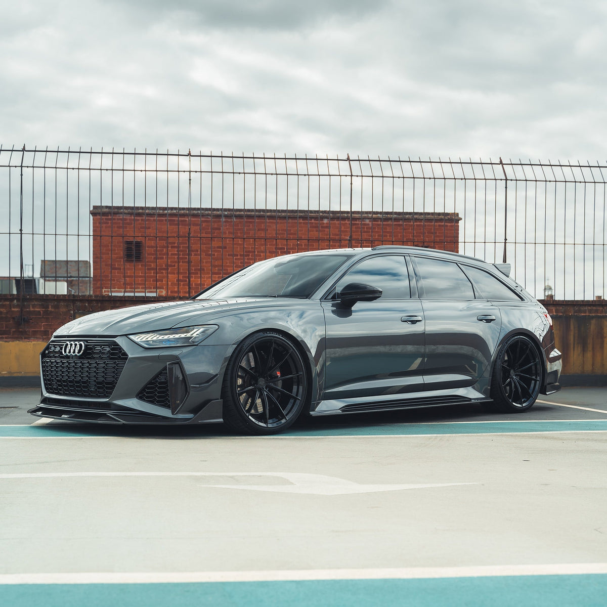 Audi RS6 C8 RS7 C8 Carbon Fibre Front Bumper Vent Trim CT-CF-VT-RS6C8