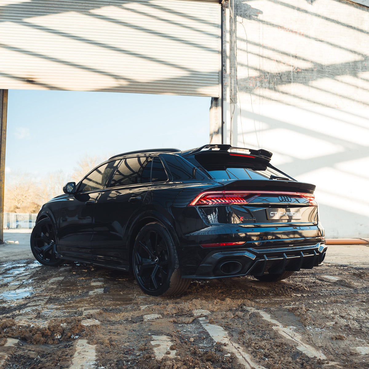 Audi RSQ8 (2020+) CT Design Carbon Fibre Rear Boot Spoiler - CT-RSQ8-SPOILER