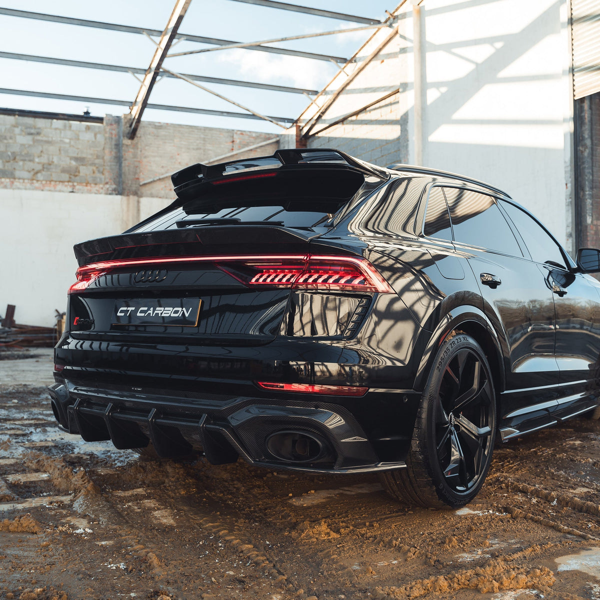 Audi RSQ8 (2020+) CT Design Carbon Fibre Rear Boot Spoiler - CT-RSQ8-SPOILER