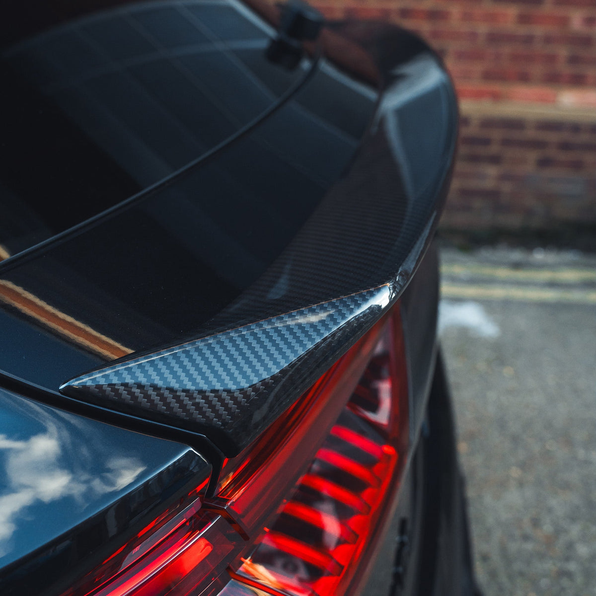 Audi RSQ8 (2020+) CT Design Carbon Fibre Rear Boot Spoiler - CT-RSQ8-SPOILER