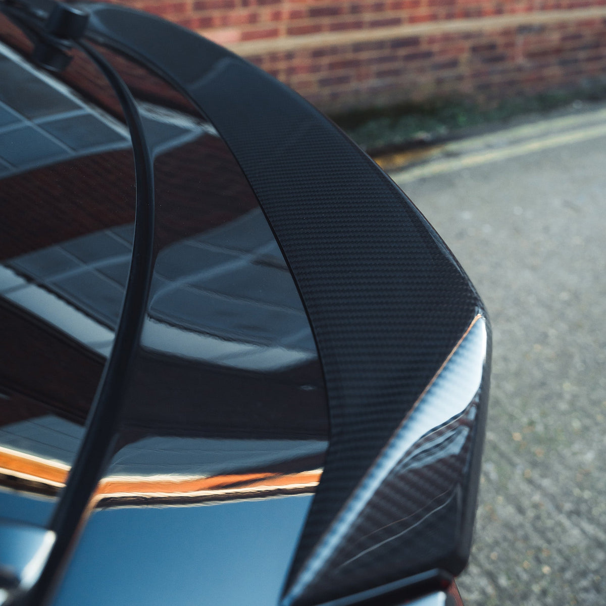 Audi RSQ8 (2020+) CT Design Carbon Fibre Rear Boot Spoiler - CT-RSQ8-SPOILER