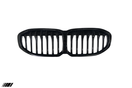 BMW F40 Gloss Black Single Slat Kidney Grille AU-BF40SSGRGB