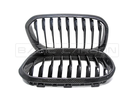 F22 F23 F87 BMW 2 Series M2 Carbon Kidney Grilles BC99966 BC99967