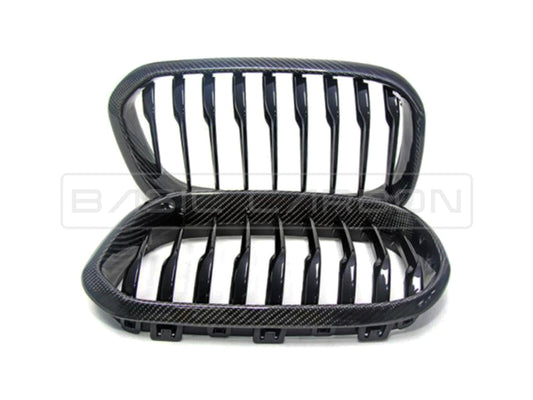 F20 F21 LCI BMW 1 Series Carbon Kidney Grille BC99969 or BC99968