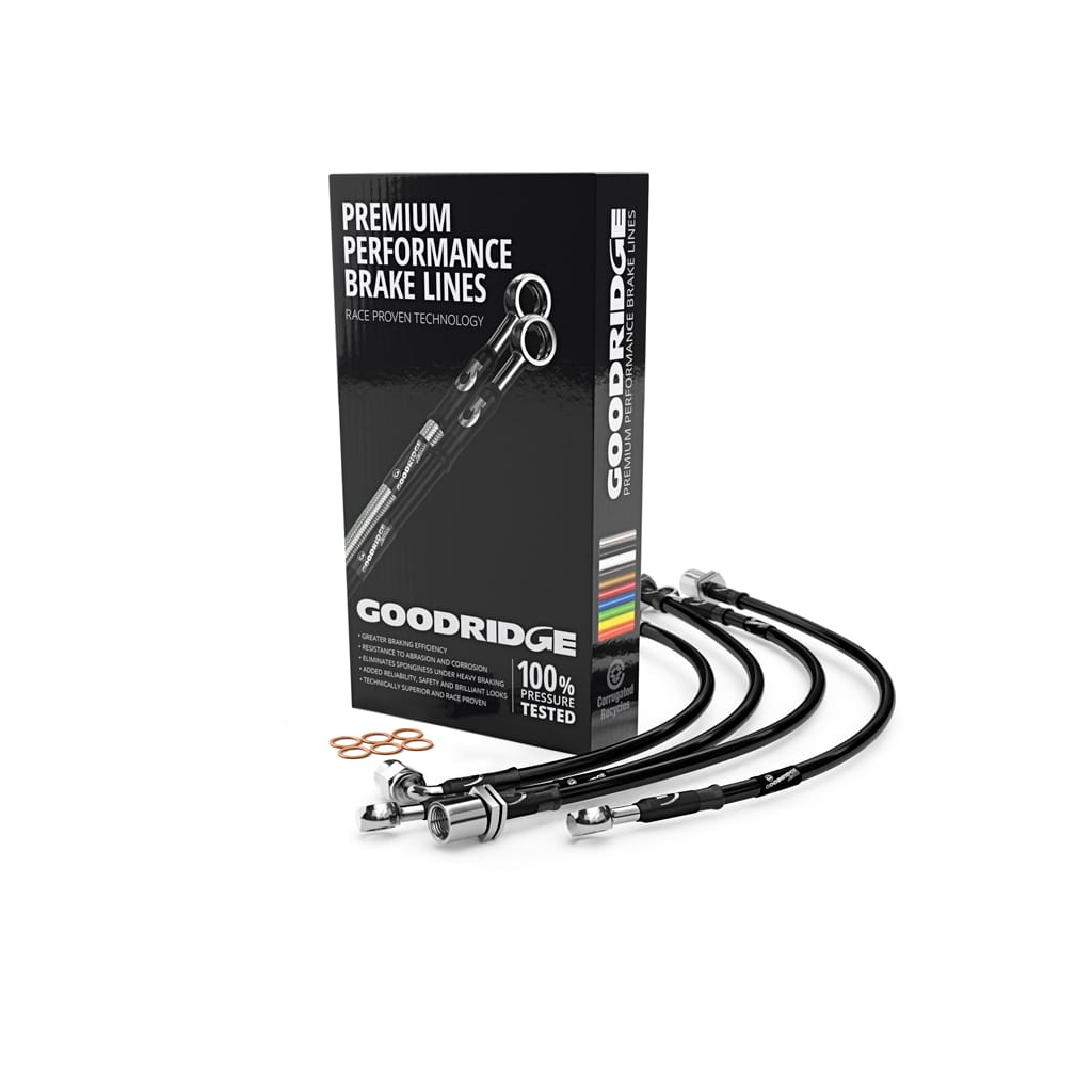 BMW G05 G06 G07 F95 F96 Goodridge SBW1211-4 braided brake lines