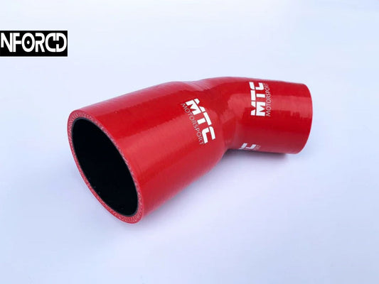 BMW E46 330d intercooler to EGR hose pipe, 6-layer silicone, fits 11617799398