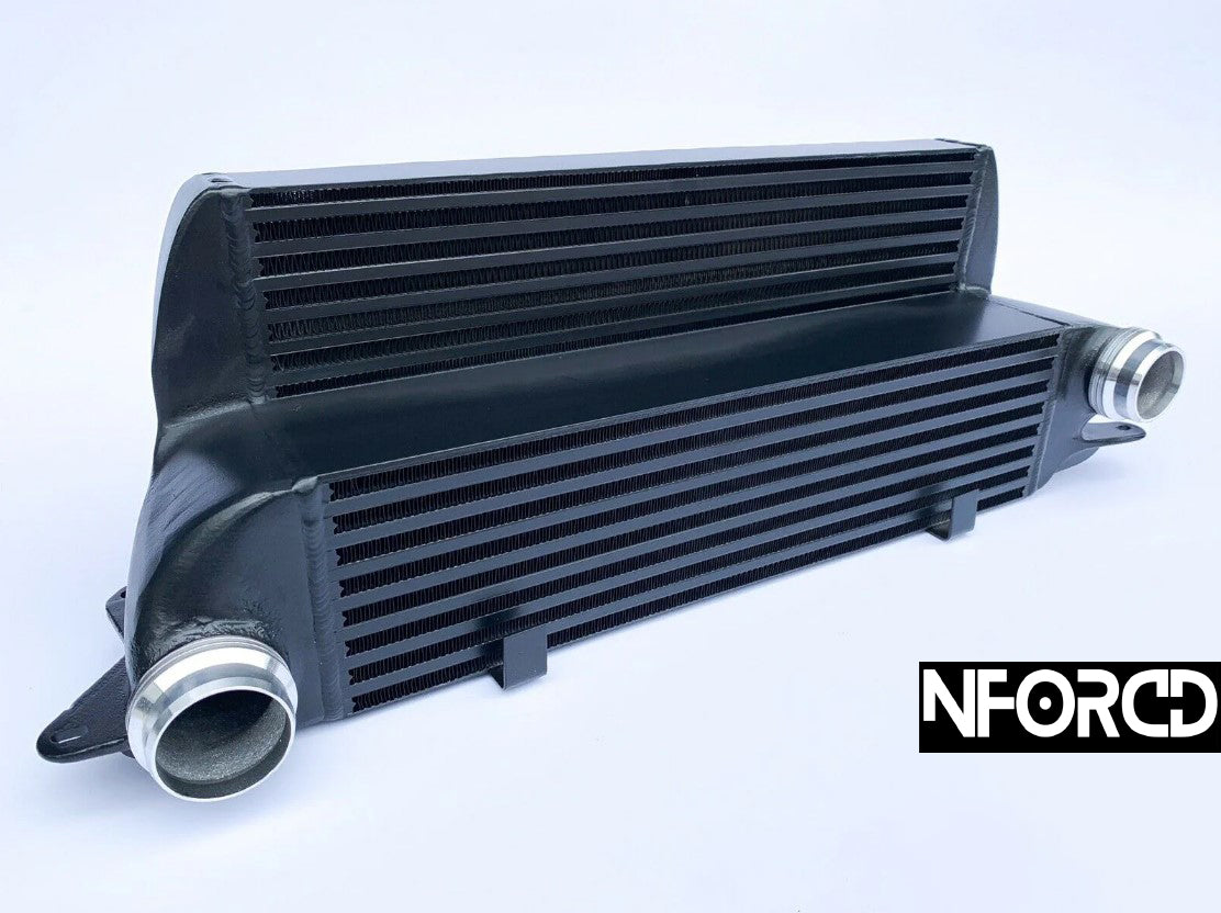F20 F21 F30 F32 BMW Front Mount Intercooler - 5 Inch Stepped Bar & Plate