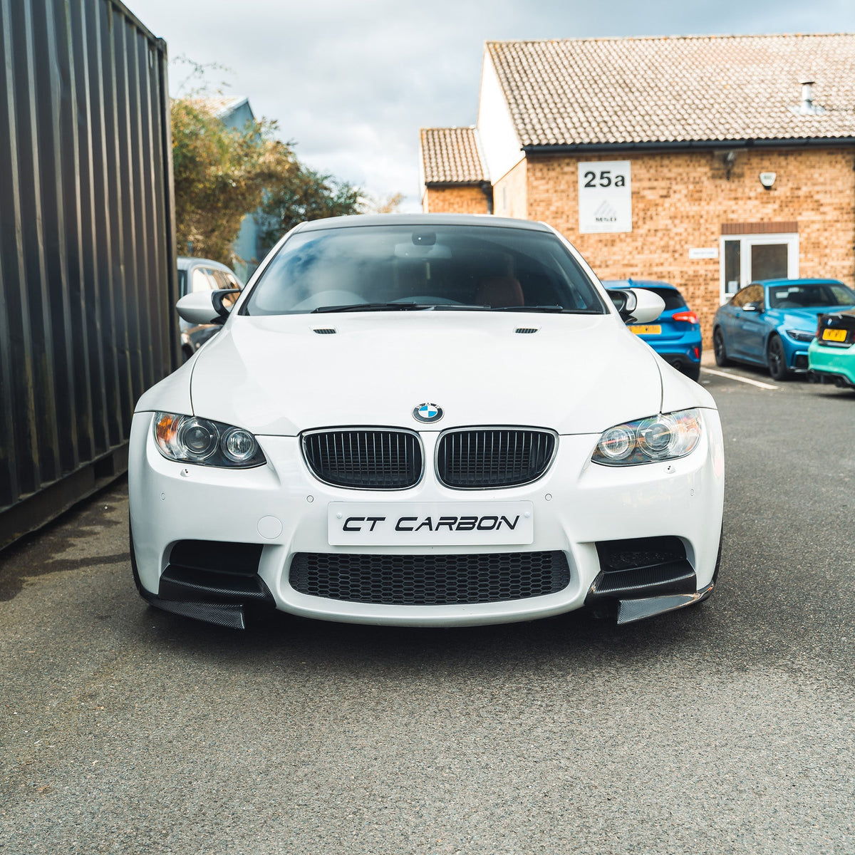 E92 M3 Carbon Front Canard Splitters MP Style - Cuz001